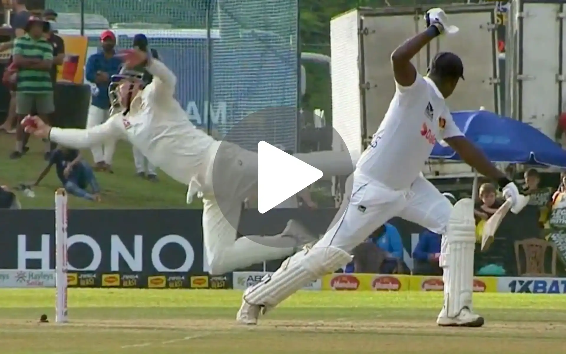 [Watch] Greatest Catch At Short Leg! Travis Head's Superhero Catch Shocks Matthews In Galle Test